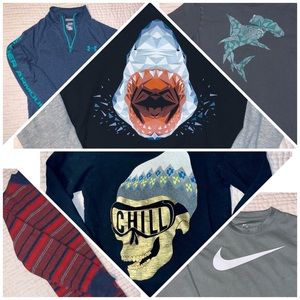Lot of boys shirts